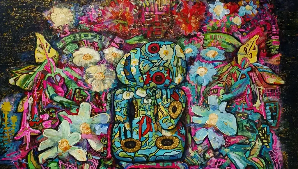 Escape to Eden by Jimmy James Kouratoras | Photo credit Jimmy James Kouratoras | Port Waikato art | What lies beneath